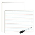 Dry Erase Lined Whiteboard for Kids, White Board with Lines for Writing