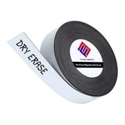 Saypacck 8 Rolls Magnetic Tape Roll Thin Strips, 0.39 In X 33 Ft Magnetic Whiteboard Graphic Decorative Dry Erase Colorful Magnetic Board Dividers For