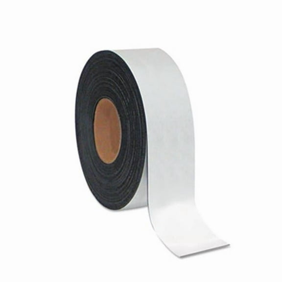 Dry Erase Magnetic Tape Roll  White  2 in. x 50 Ft.