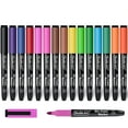 thumbnail image 1 of Dry Erase Markers, Shuttle Art 15 Colors Magnetic Whiteboard Markers with Erase,Fine Tip Dry Erase Markers Perfect For Writing on Whiteboards, Dry-Erase Boards,Mirrors, 1 of 9