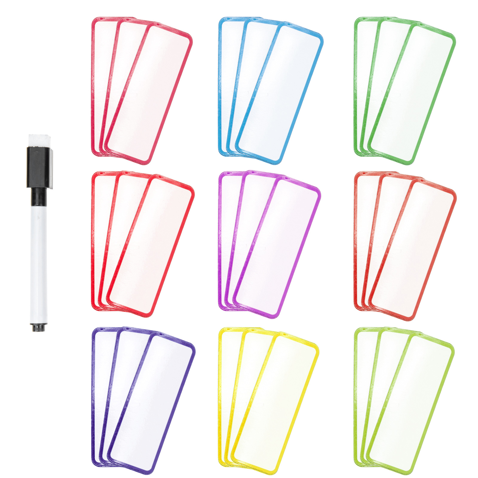 Dry Erase Name Tags Whiteboard Label Sticky Notes Tabs Printable Labels Mini Stickers