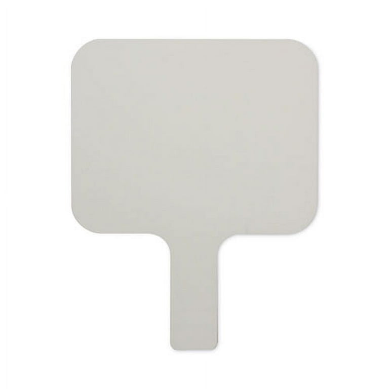 Dry Erase Paddle, 9.75 x 8, White Surface, 12/Pack Dry Erase Paddle, 9.75 x 8, White Surface, 12/Pack