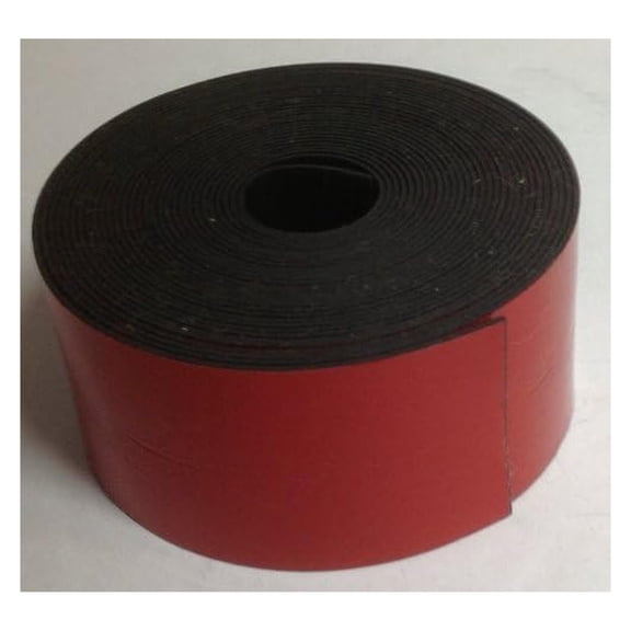 Dry Erase RED Magnetic Strip Roll 1" x 10' Write on/Wipe off Magnet