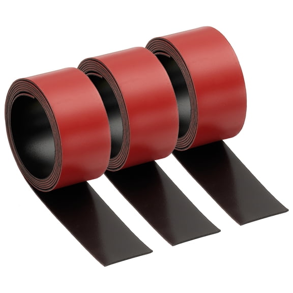 Dry Erase Strips Magnetic, 3 Pack Refrigerator Magnets Strip Label, Yellow