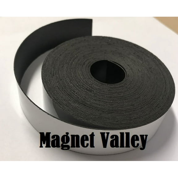 Dry Erase White Magnetic Strip Roll 3" x 100' Write on / Wipe off Magnet