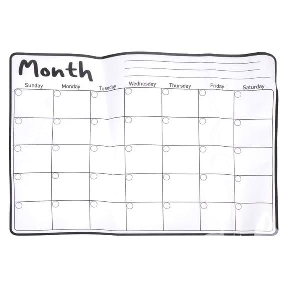 Dry Erases Chore Chart Magnetic Monthly Calendar Weekly Calendar Whiteboard