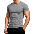 thumbnail image 1 of Dry Fit Shirts for Men Athletic Mesh Short Sleeve Workout Lightweight Tees | Lightweight Breathable Workout Tee Moisture Wicking Gym Tops Ideal for Running, Training and All Sports Activities, S, 1 of 7