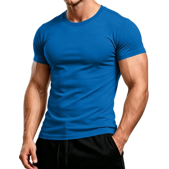Dry Fit Shirts for Men Athletic Mesh Short Sleeve Workout Lightweight Tees | Lightweight Breathable Workout Tee Moisture Wicking Gym Tops Ideal for Running, Training and All Sports Activities, M