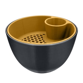 Dry Fruit Cleaner Professional Duals-Chamber Pistachios Bowl Practical Dry Fruits Cleaning Tool Kitchen Gadget