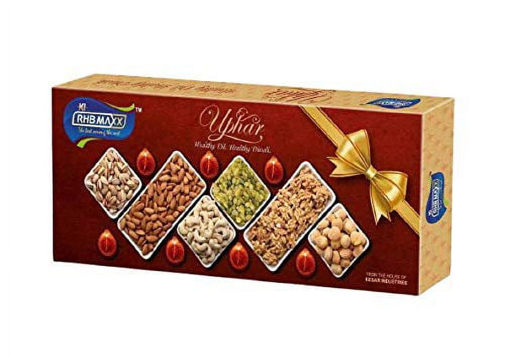 Dry Fruit Hub Dry Fruits Box with Dry Fruits 600gms Combo Pack (Cashew