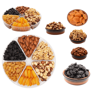 Dry Fruit and Nuts Basket, Customer Gift Box for Holiday, Gourmet, Birthday Mom, Secret Garden's