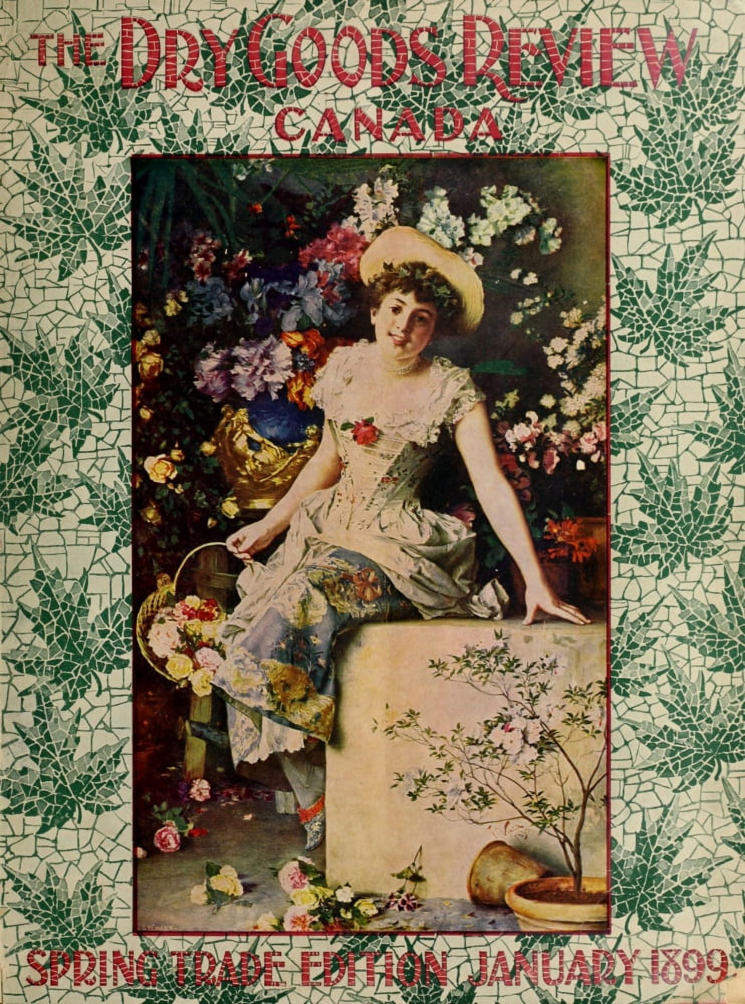 Dry Goods Review 1899 Canvas Art - Unknown (18 x 24)