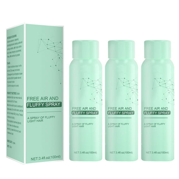 Dry Hair Spray 100ML - Quick Volume, Long Lasting Refreshing Spray, Oil Control, Volumizing, Non-Sticky, for All Hair Types, Hair Lift, Easy to Use, for Special Occasions, Instant Makeup Organizers
