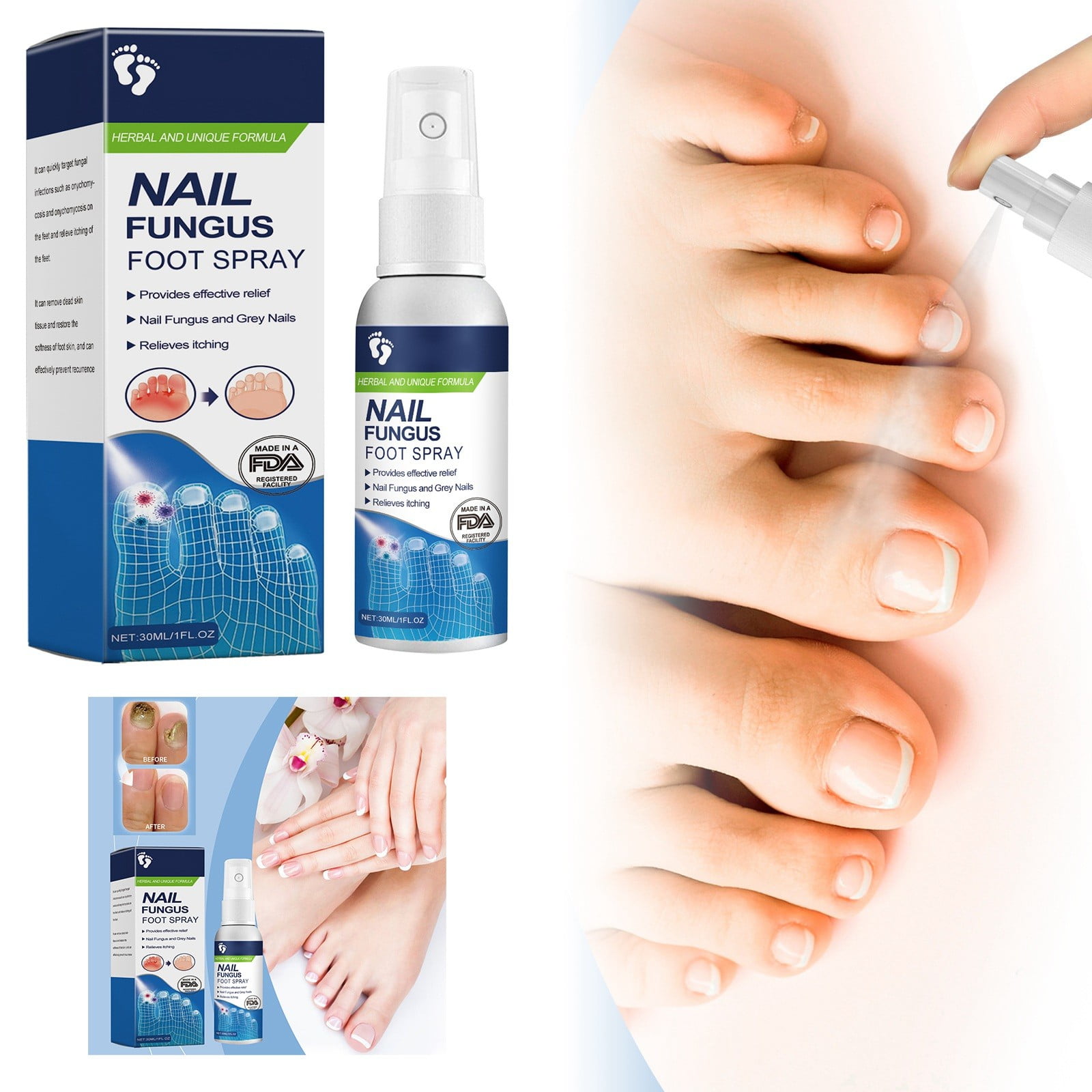 Dry Hands Gripping Solution Message for Feet Pumice Brush Funky Feet
