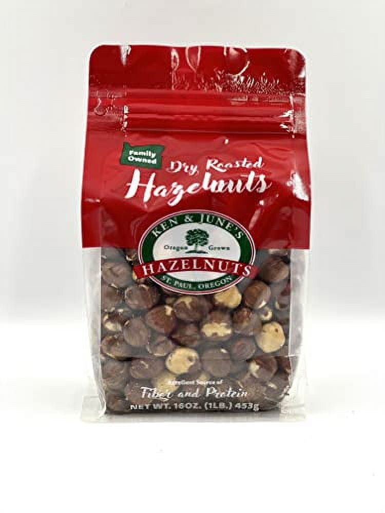 Dry Hazelnuts 16 Oz Bag