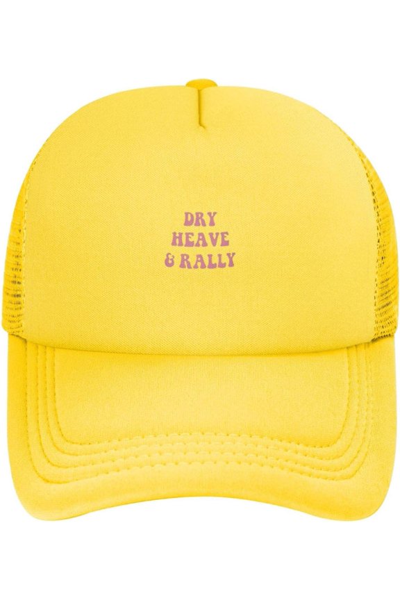 Dry Heave and Rally Baseball Cap Funny Caps for Men Sport Hats Breathable Hat