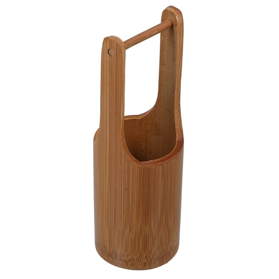 Dry Ice Bucket Sushi Sashimi Platter Utensil Bambo Kitchen Ware Cylinder Ice Cube Tray