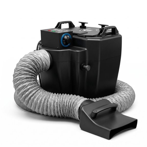 Dry Ice Fog Machine,6000W Low Lying Fog Machine,18L Large Capacity Smoke Machine with Fast Heat Up for Wedding Party Halloween Stage Events