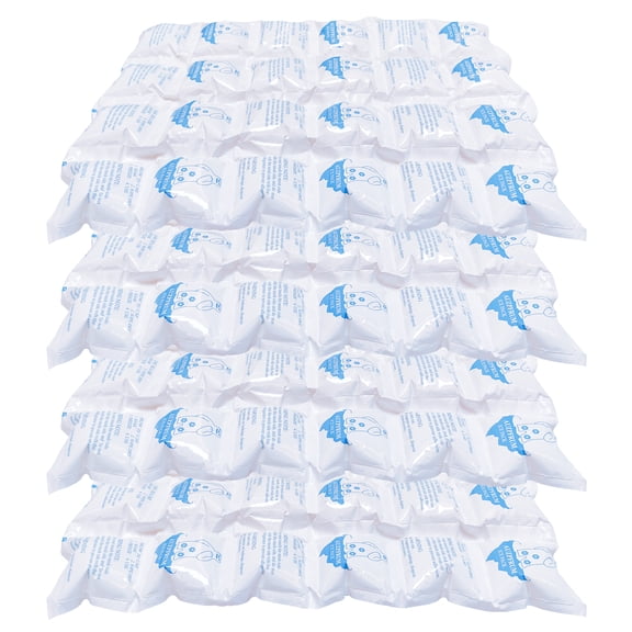 Dry Ice Packs for Shipping Frozen Food & Perishables - 4 Sheets (24 Pack Ice Cells per Sheet) | Long-Lasting Cold Reusable Ice Packs for Cooler, Lunch Bags, Insulated Boxes & Transport