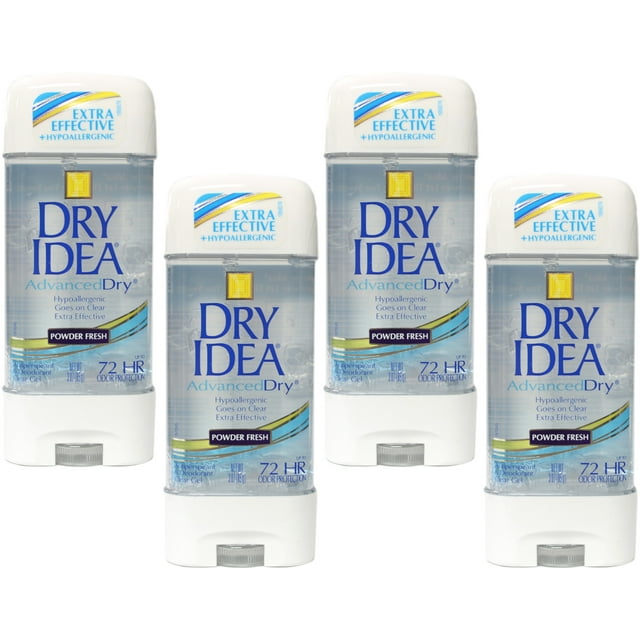 Dry Idea Advanced Dry Antiperspirant & Deodorant, Clear Gel, 72 Hr