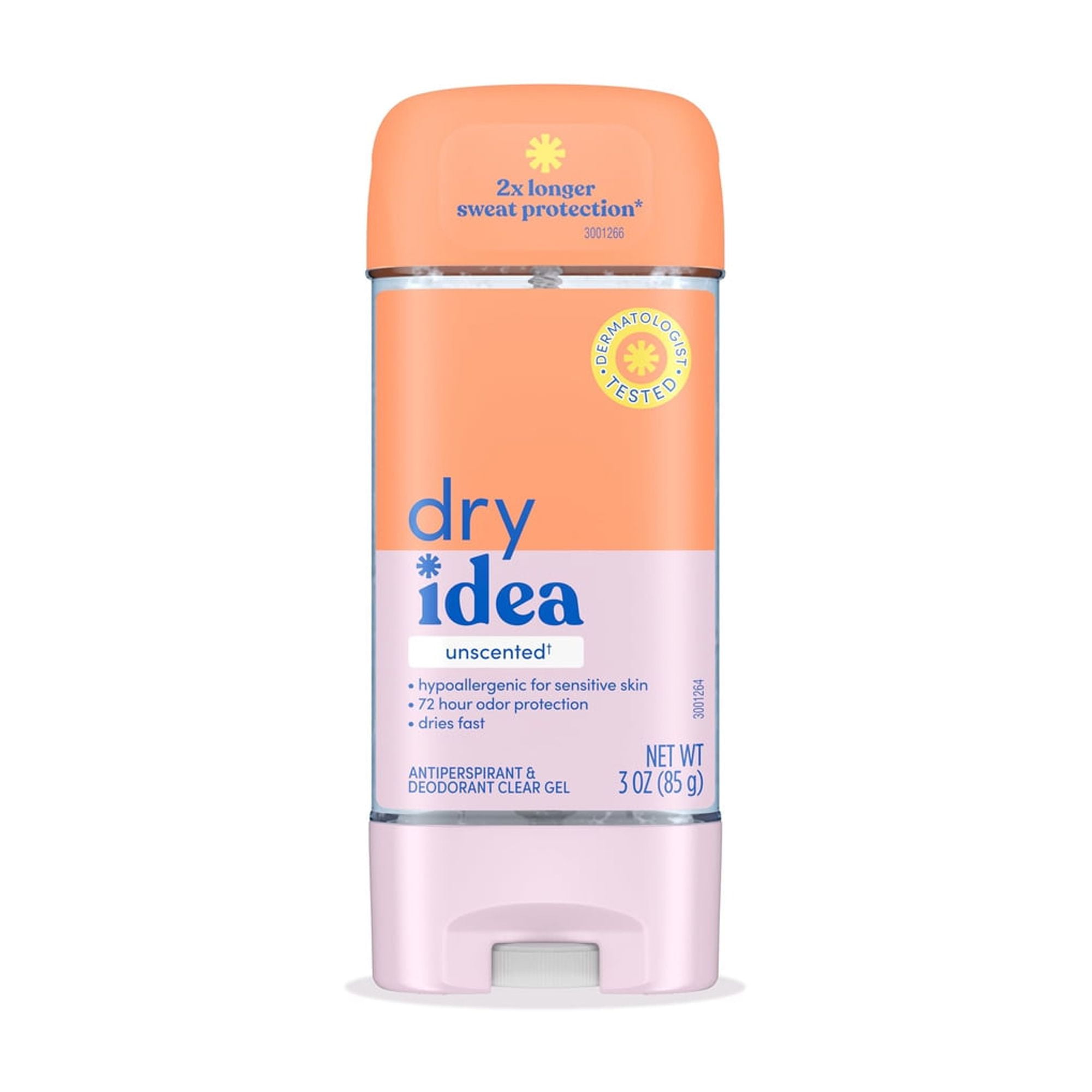 Dry Idea Gel Deodorant & Antiperspirant (Pack of 48)