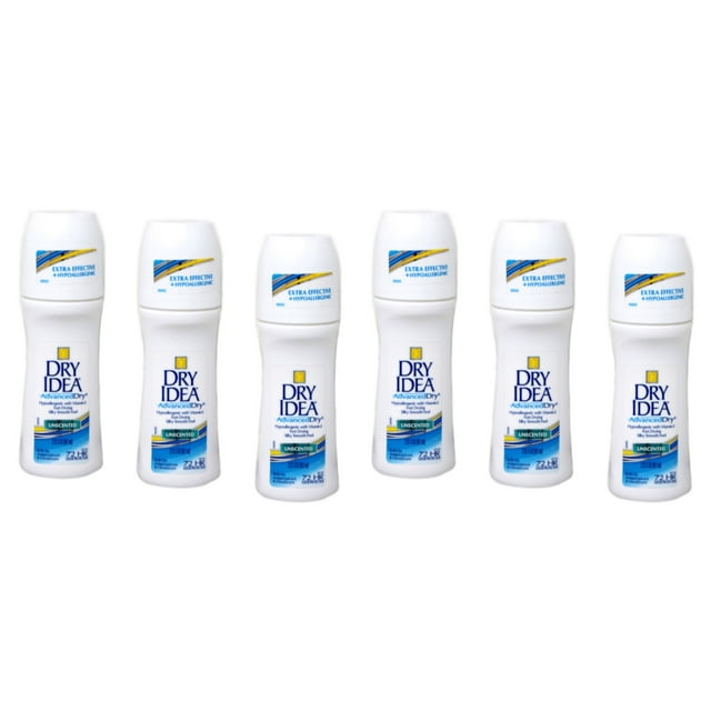 Dry Idea RollOn Advanced Dry Antiperspirant & Deodorant, 72 HR