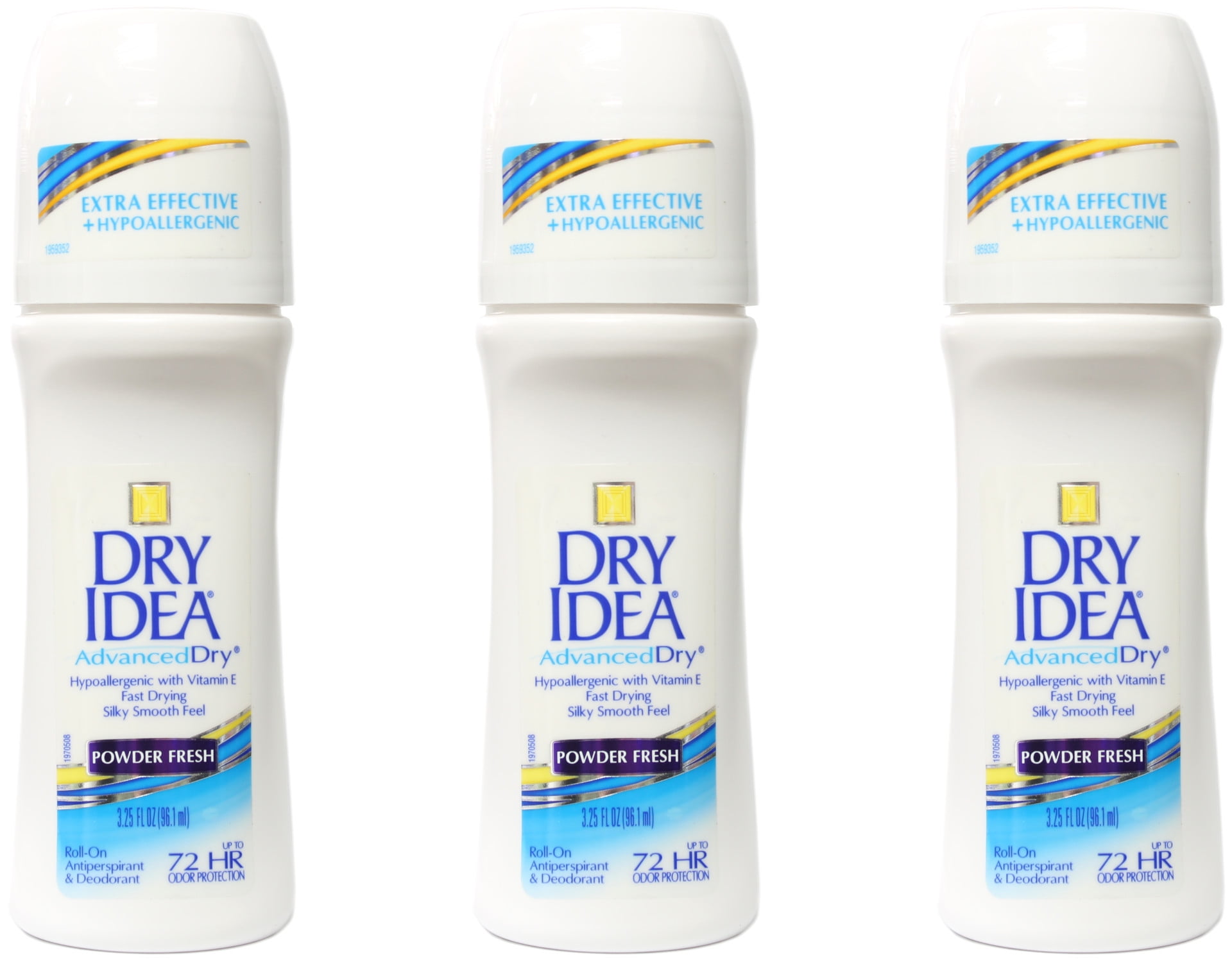 Dry Idea RollOn Antiperspirant And Deodorant, Unscented 3.25 Oz, 3
