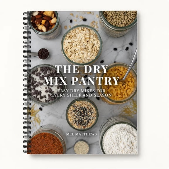 The Dry Mix Pantry: Mix Recipes Cookbook, Spiral Bound Blank Recipe Journal, DIY Dry Mix Cooking Guide Notebook for Home Kitchen, Baking Lovers, Family Cooking & Food Collection