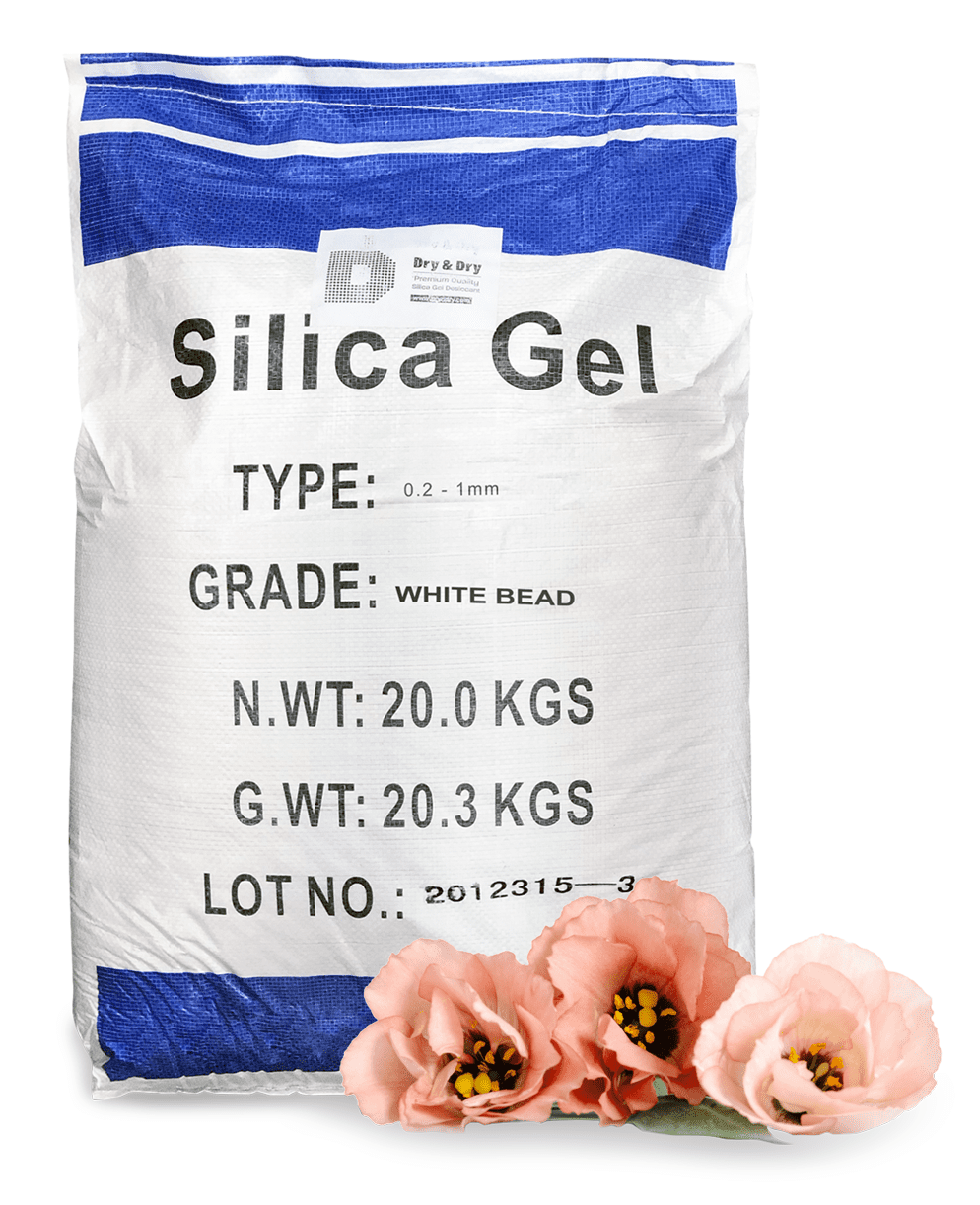 Dry & Dry 44 LBS) Premium Orange Indicating Silica Gel Flower