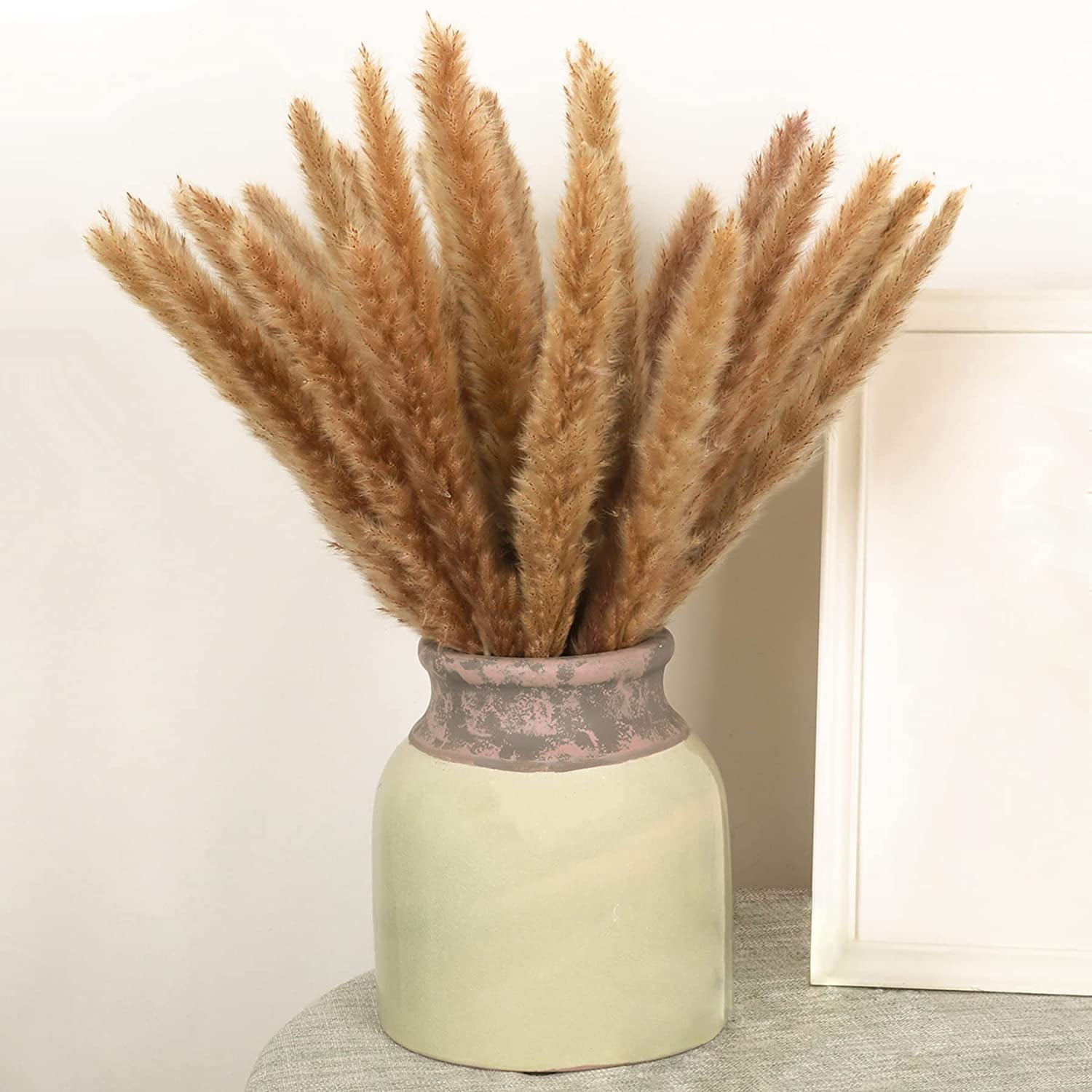 Dry Pampas Grass Natural Dried Bundle for Home Decor 30PCS - Walmart.com