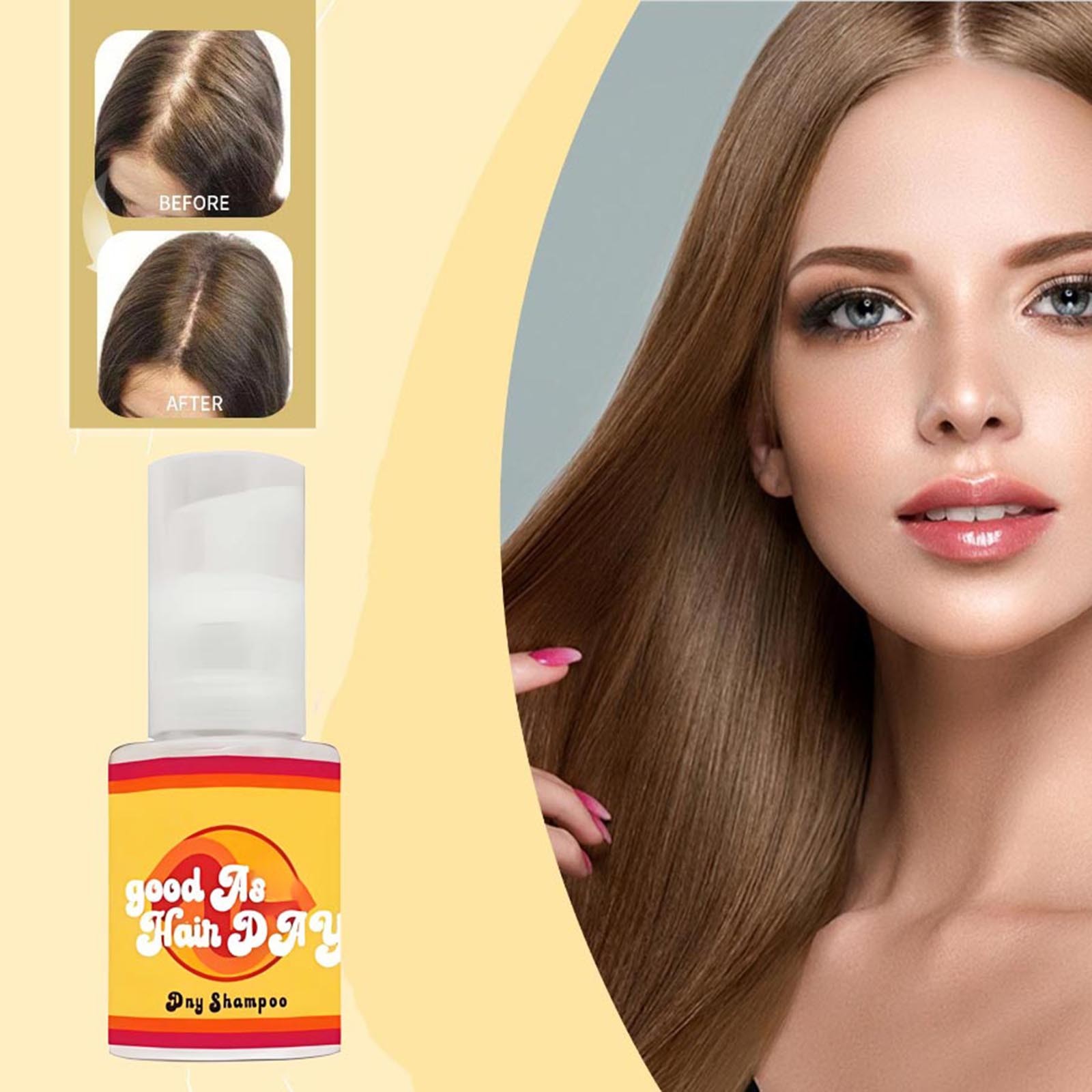 Dry Powder Spray Dry Shampoo Nourishes The Scalp Oil Control Cleansing