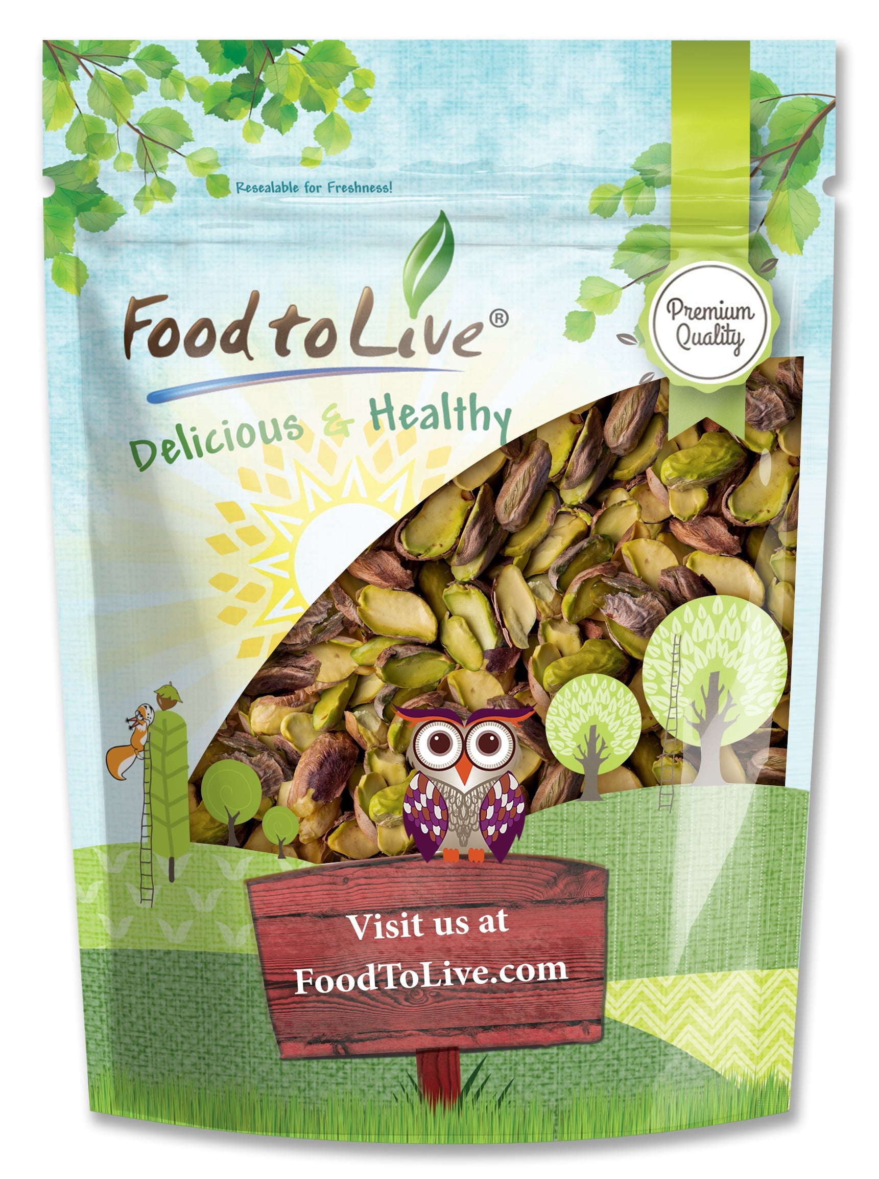 Dry Roasted Pistachio Halves and Pieces, 4 Pounds – Unsalted. No Shell. Keto, Paleo Friendly Snack. Kosher. Vegan. Nuts in Bulk.