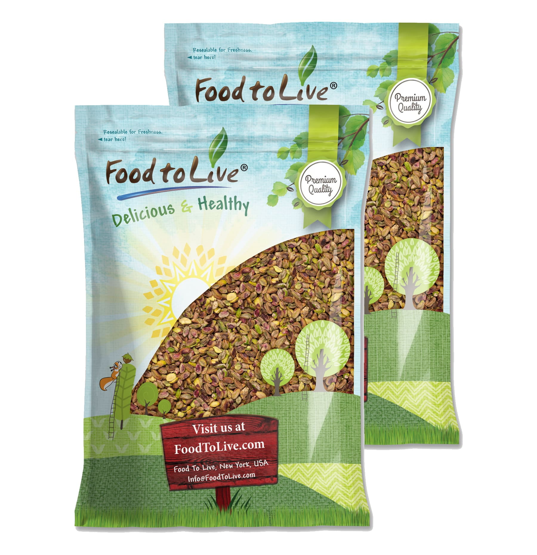 Dry Roasted Pistachio Kernels with Himalayan Salt, 16 Pounds — Kosher ...