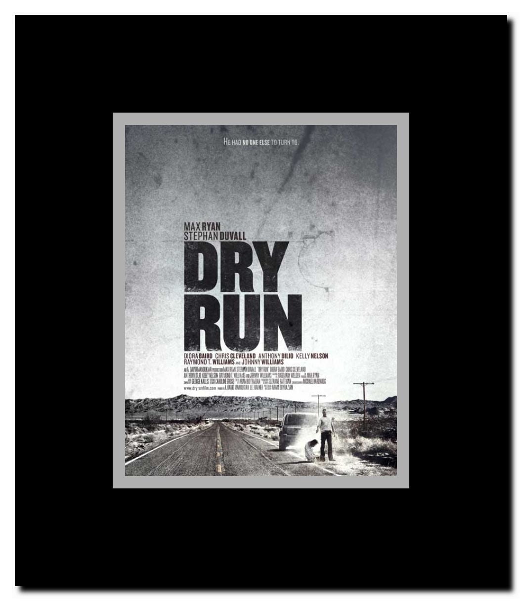 Dry Run Framed Movie Poster