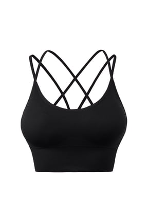 Dry Running Underwear Woman Shockproof Size Large With String Bras Quick Fitness Bras Dry Shockproof Large Size Running Quick Fitness Woman With String Underwear Black S