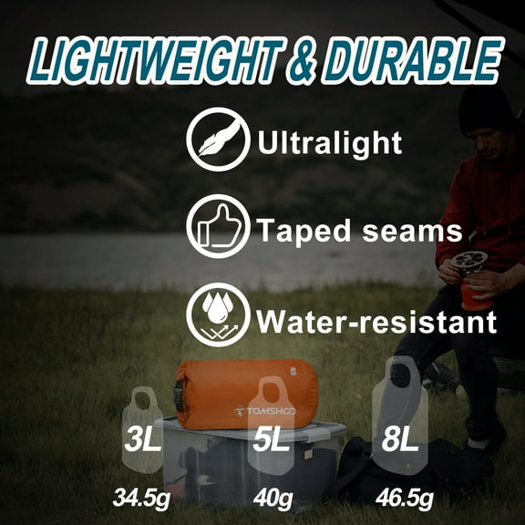 Dry Sacks Outdoor Rafting Moisture Resistant Waterproof Storage Bag for Boating Canoeing Swimming