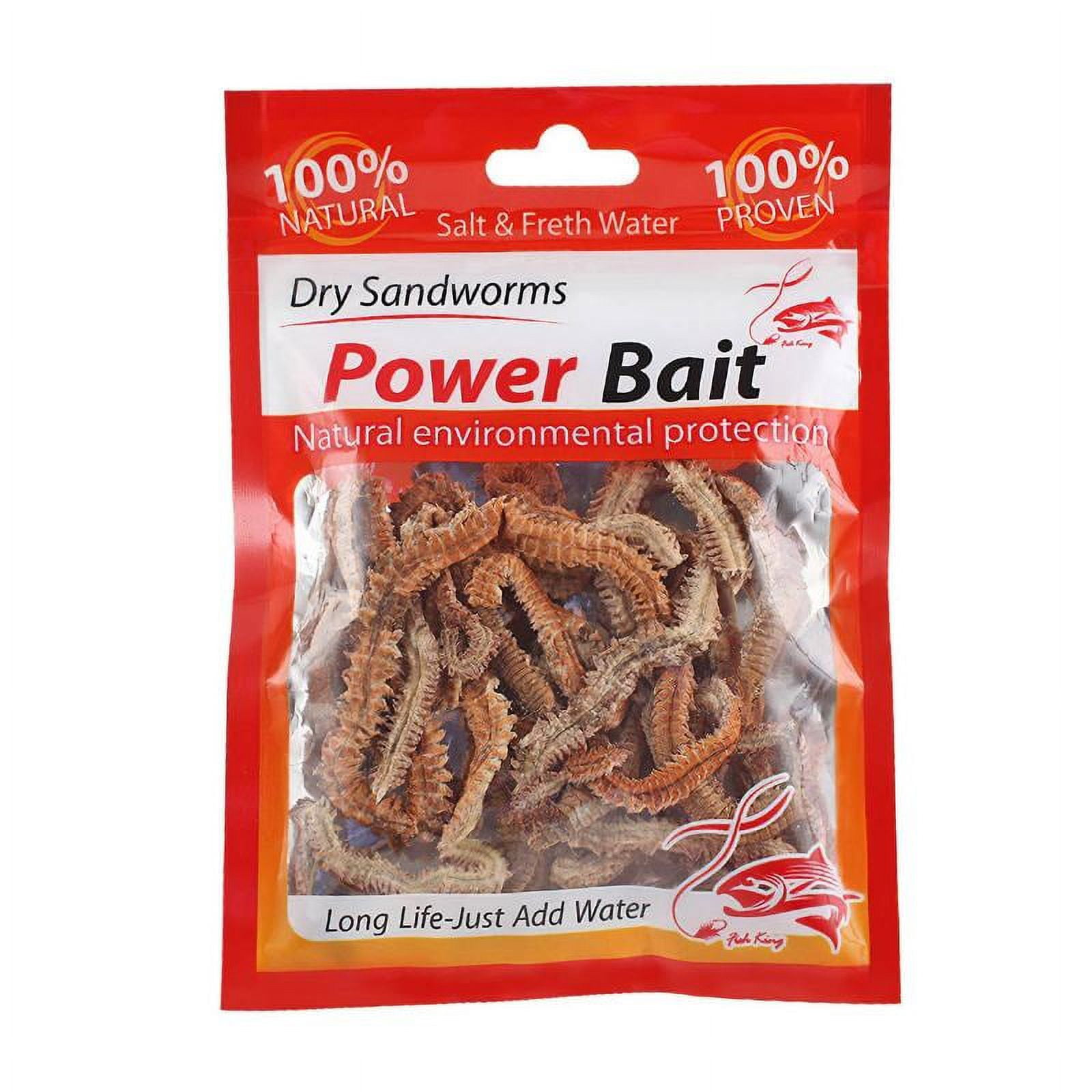 Dry Sandworm Bait And Environmental Protection Bait 1 Pack Sea Fishing Bait  Dry Sandworm And Sandworm Bait For Outdoor Fishing 
