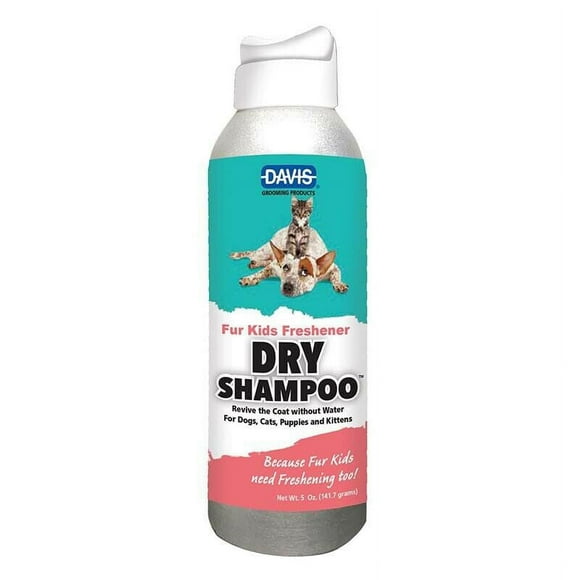 Dry Shampoo For Pets Waterless Dog Cat Grooming Spray Refreshing Clean Coat 5 oz