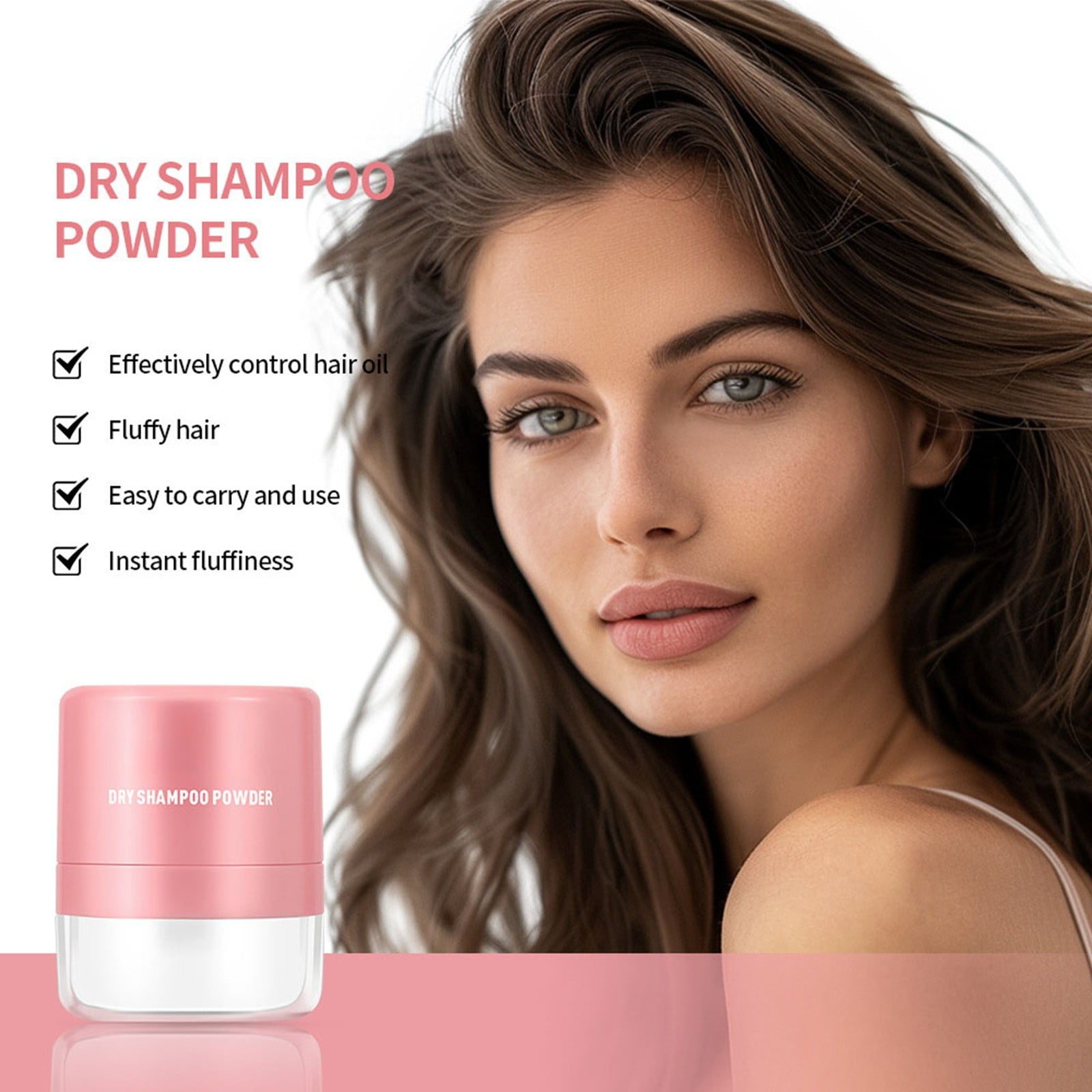 Dry Shampoo Powder, Styling Powder, Dry Hair Powder Natural Look