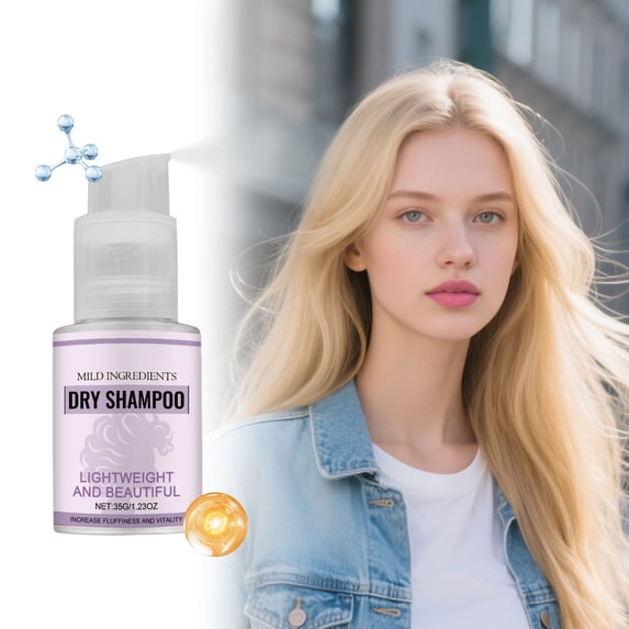 Dry Shampoo Spray - Curl Defining Oil Control And Nourishing Hair For All Hair Types 35ml
