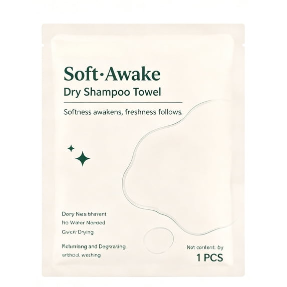 Dry Shampoo Wipes 5/10 Pack No Rinse Hair Cleansing Towel Oil Control Refresh for Travel Camping Postpartum Quick Clean