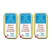 Dry & Store Dry-Brik II Desiccant Blocks Replacement Moisture Absorbing Block for the Global II and Zephyr - 3 Blocks