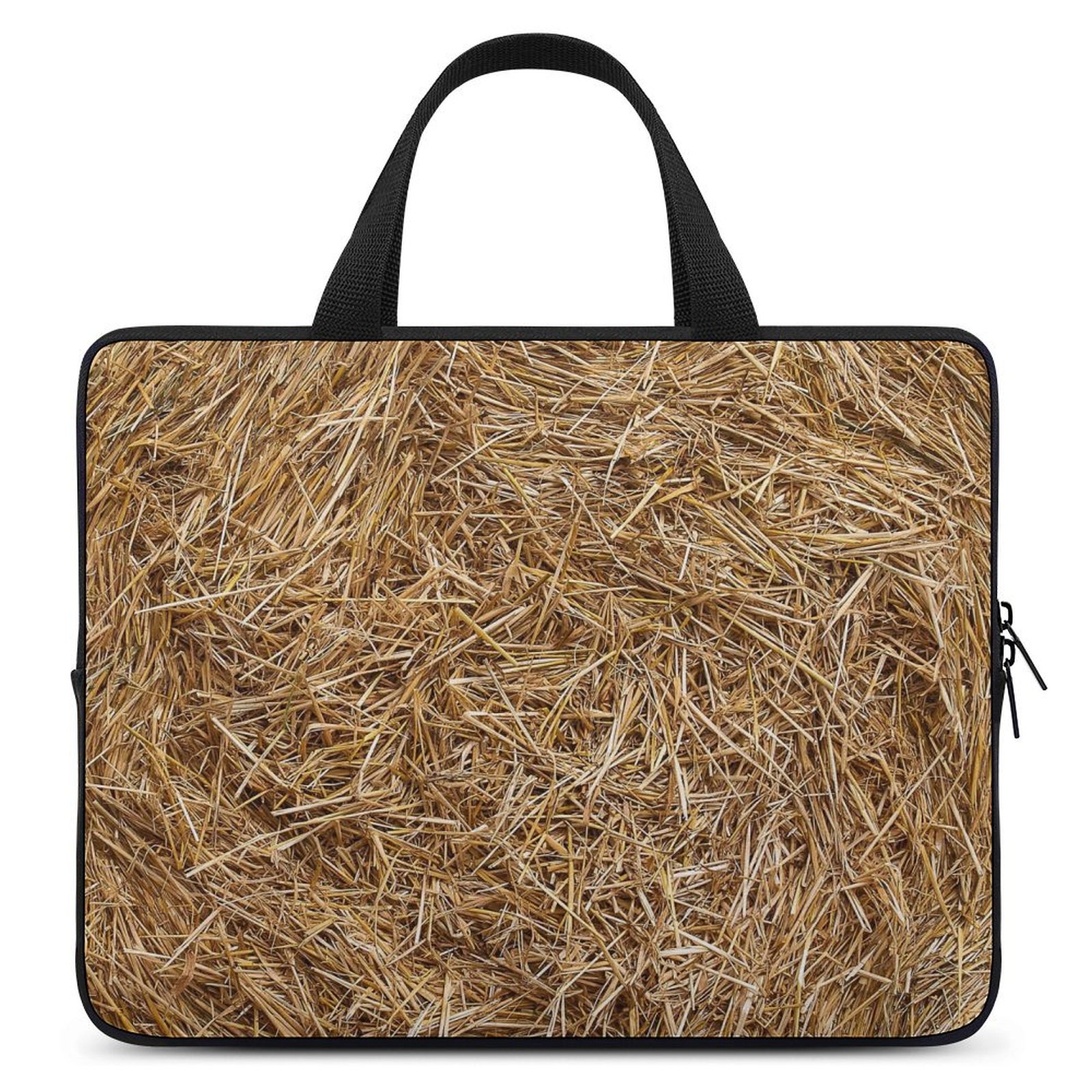 Dry Straw Laptop Bag Women Man 10 12 13 15 17 Inch Office Notebook ...