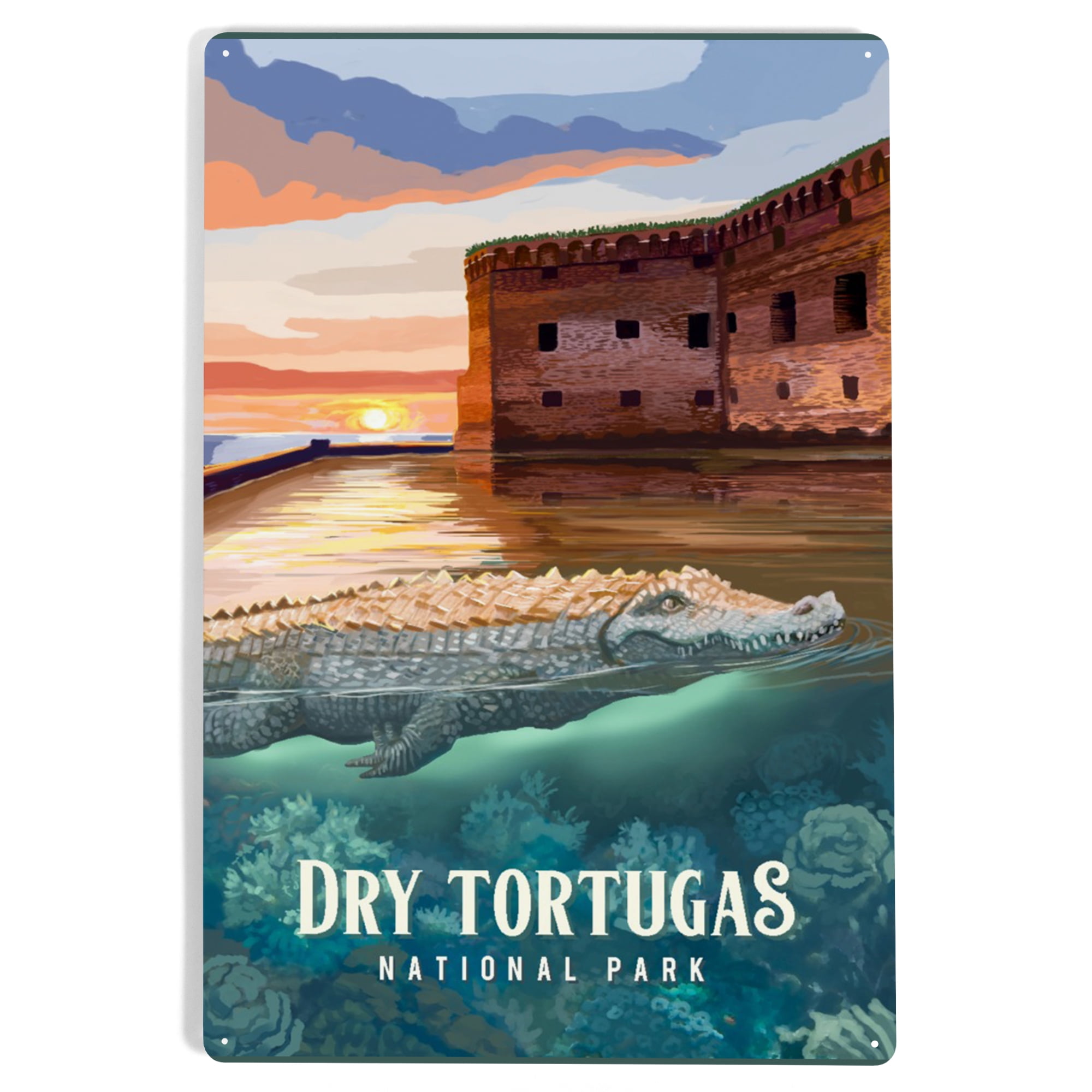 Dry Tortugas National Park, Florida, Painterly National Park Series ...