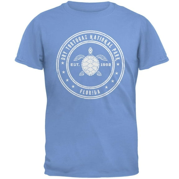 Dry Tortugas National Park Mens T Shirt Carolina Blue MD