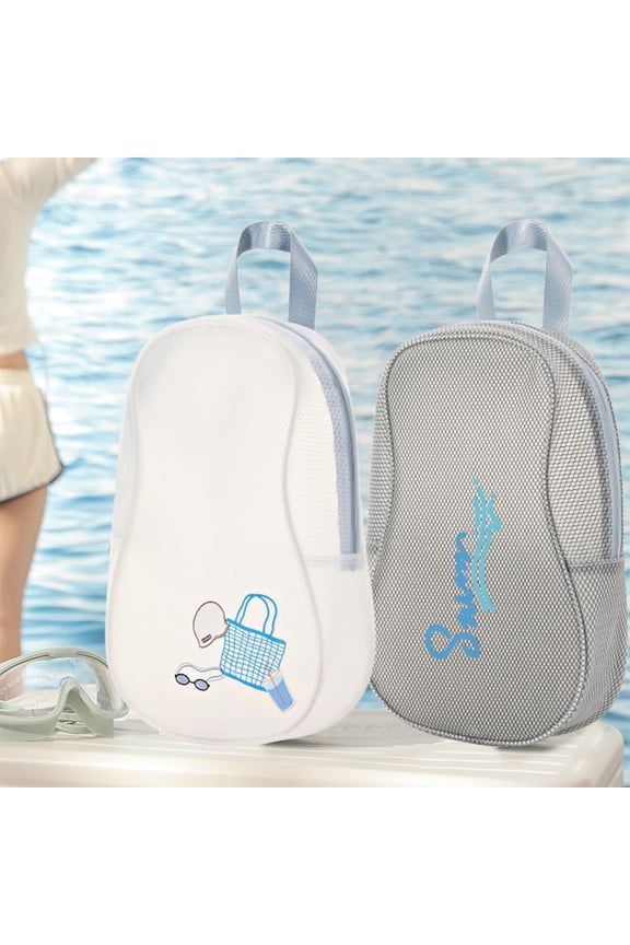 Dry Wet Separation Swimming Bag PVC Waterproof Beach Pouch Portable Handheld for Swim Gear Gym Travel Beach Tote by PALIFEUR