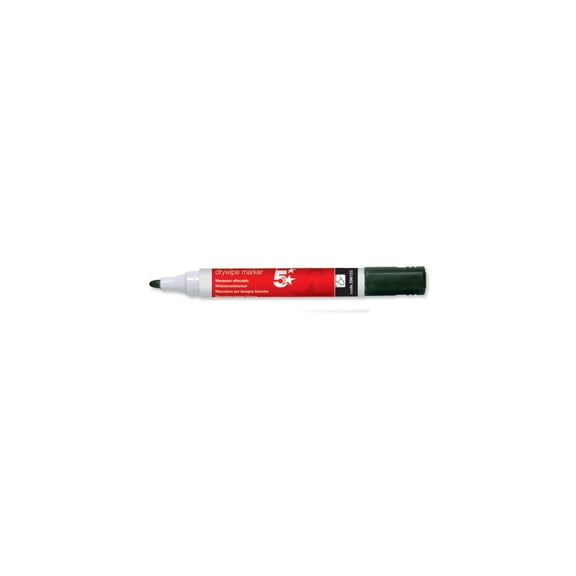 Dry Wipe Whiteboard Marker Pen - 1/8" Bullet Tip - Home & Office