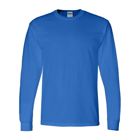 DryBlend 50/50 Long Sleeve T-Shirt, 3XL, Royal