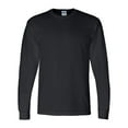 thumbnail image 1 of DryBlend 50/50 Long Sleeve T-Shirt, L, Black, 1 of 3