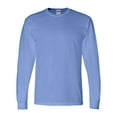 thumbnail image 1 of DryBlend 50/50 Long Sleeve T-Shirt, S, Carolina Blue, 1 of 3